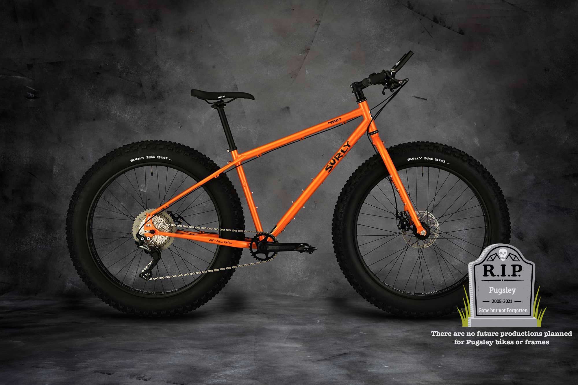 Pugsley Bike Candied Yam Orange