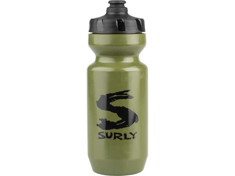 Big S Water Bottle, green, 22oz