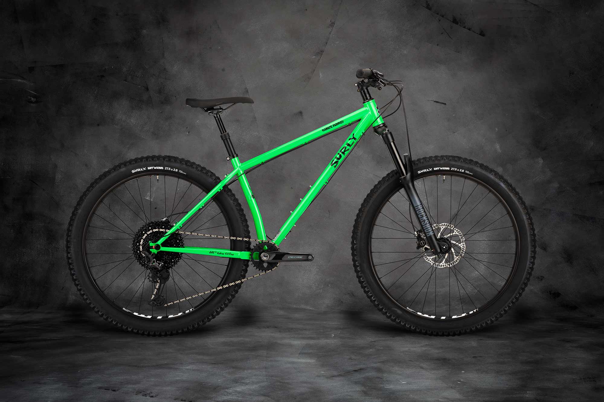 Karate Monkey bike, High Fiber Green