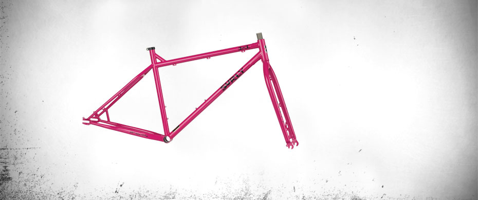 1x1 Pepto Pink Frameset