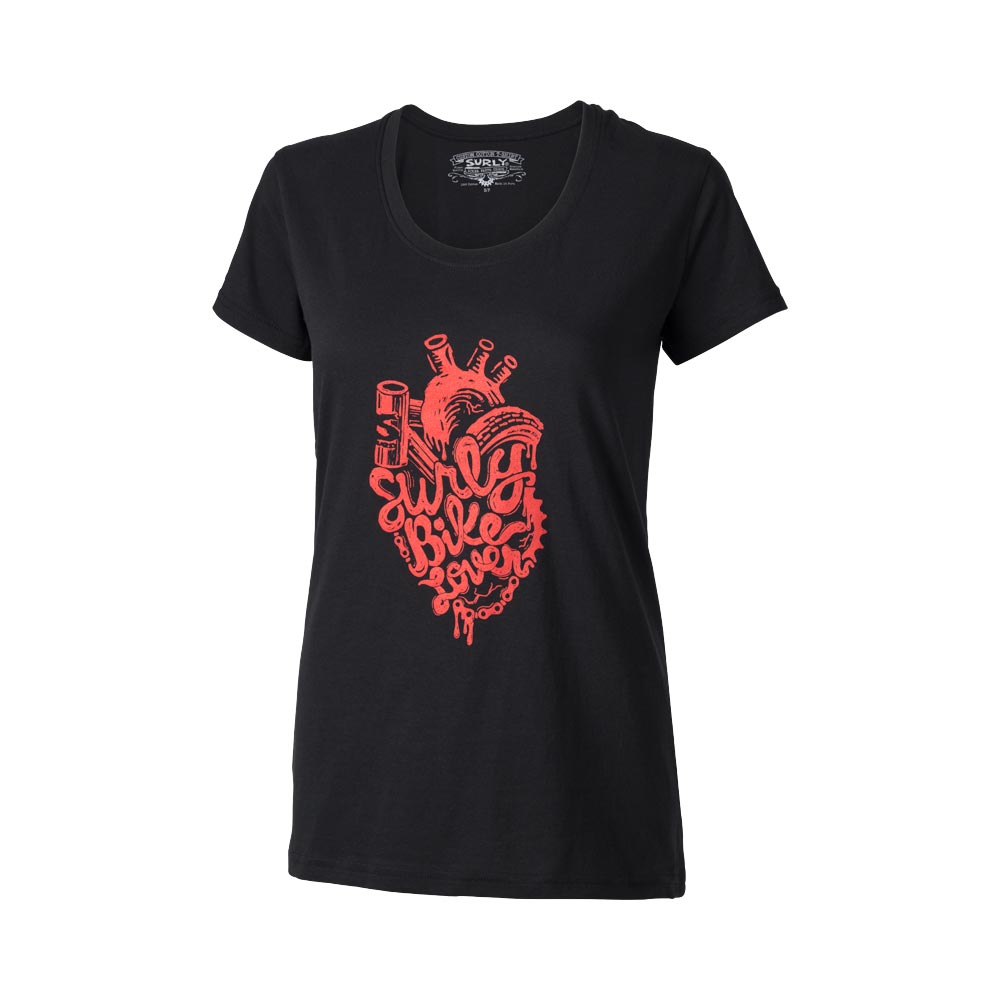 Surly Bike Lover Women's T-Shirt: Black