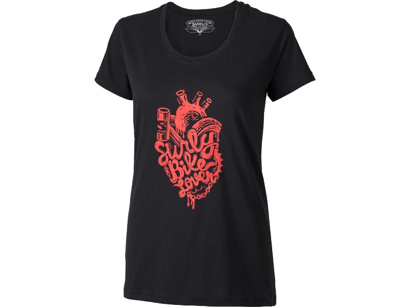 Surly Bike Lover Women's T-Shirt: Black