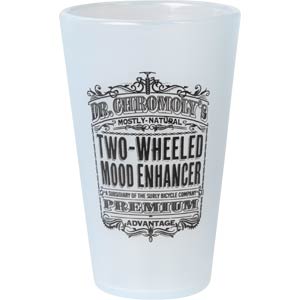 Surly Dr. Chromoly's Silicone Pint - front Glass