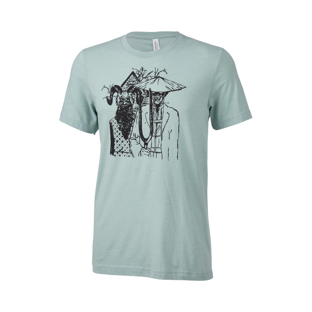 Surly Gothic T-Shirt: Dusty Blue