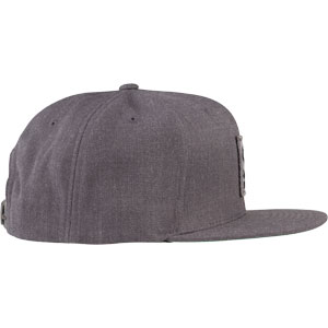 Surly Gray Area Snap Back Hat - Dark Heather Gray, One Size - side view