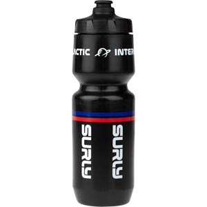 Surly Intergalactic Purist Water Bottle, black, 26oz, on white background