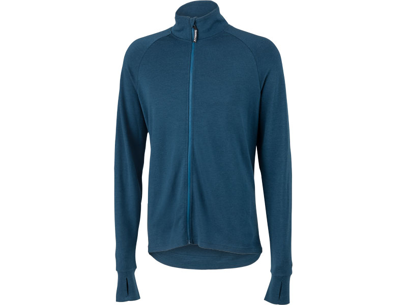 Surly Men's Merino Wool Long Sleeve Jersey, Navy