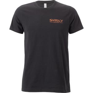 Surly Space Station Men's Tee, Black 