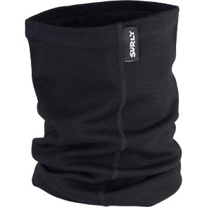 Surly Merino Neck Gaiter: Black One Size