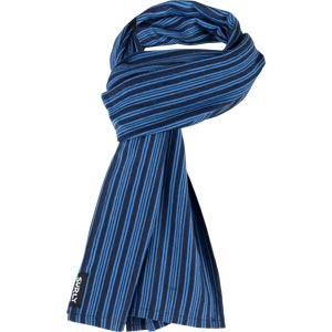 Surly Merino Wool Scarf: Blue/Navy Stripe, One Size