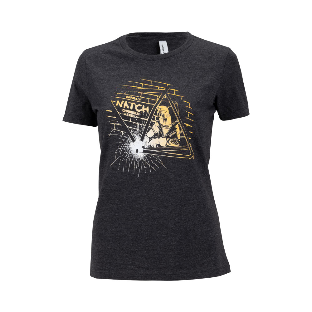 Surly Natch T-Shirt, dark gray, Women's