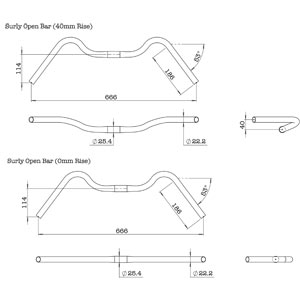 Surly Open Bar - Geometry