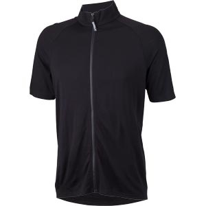 Surly Men's Merino Wool Short Sleeve Jersey, Black