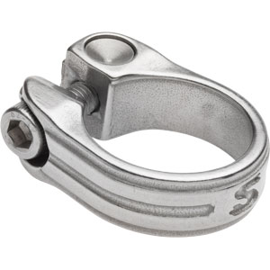 Surly New Stainless Seatpost Clamp 30.0mm Silver