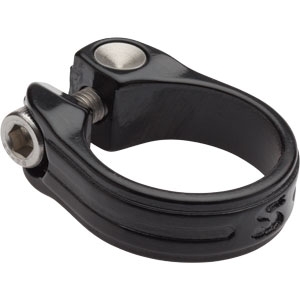 Surly New Stainless Seatpost Clamp 33.1mm Black