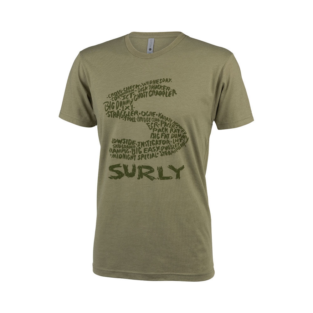 Surly Steel Consortium Men's T-Shirt front on white background