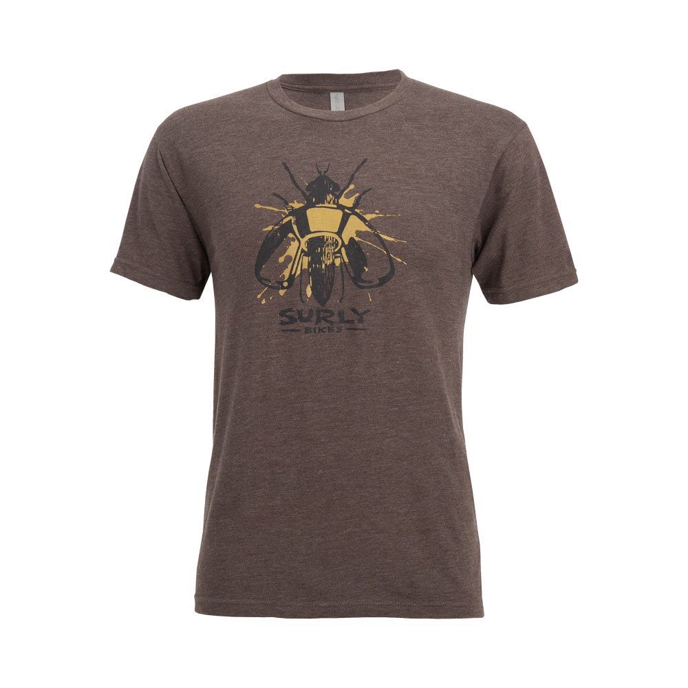 Surly Wingnut Men's Tee, Brown 